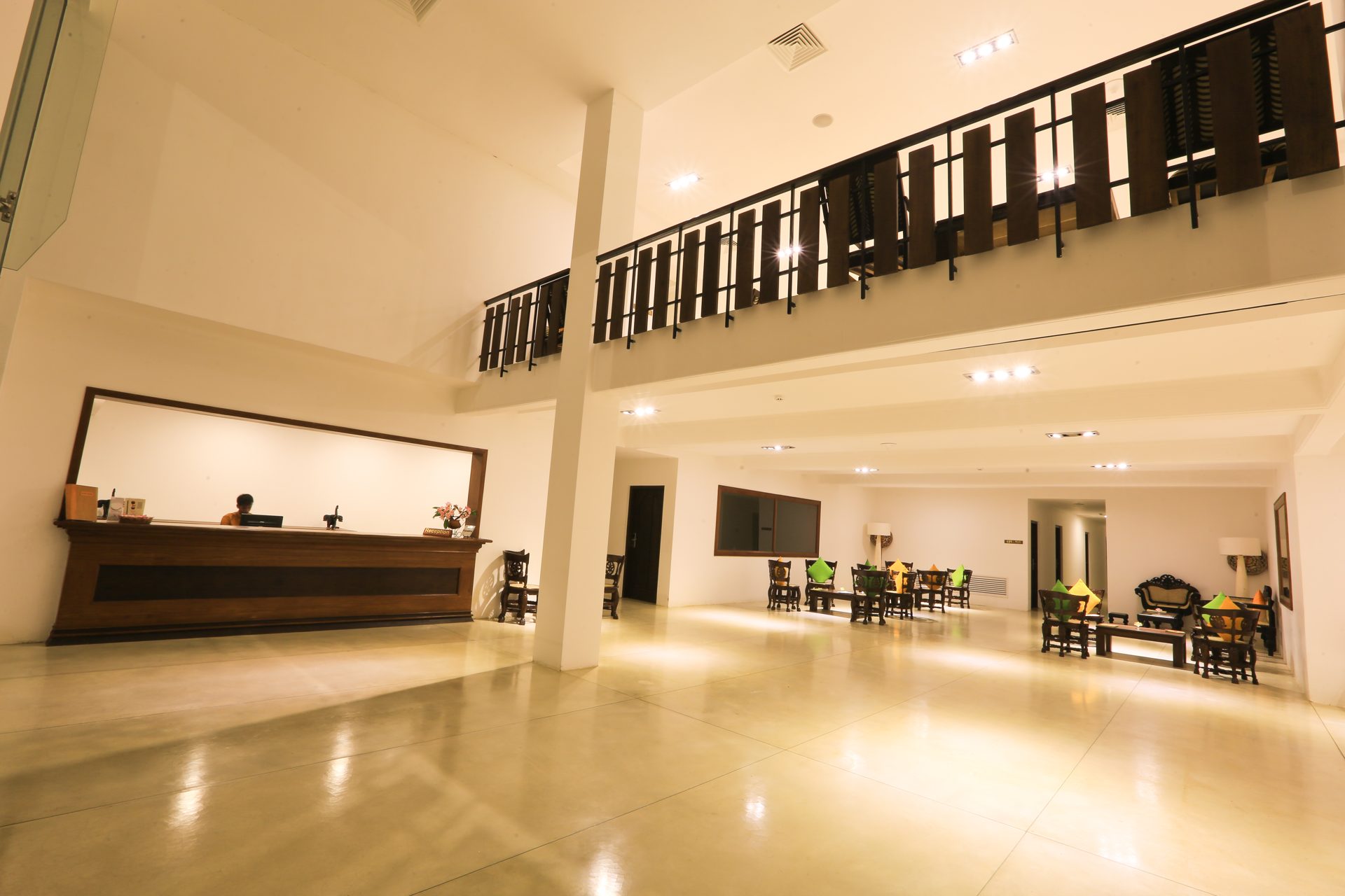 Reception area